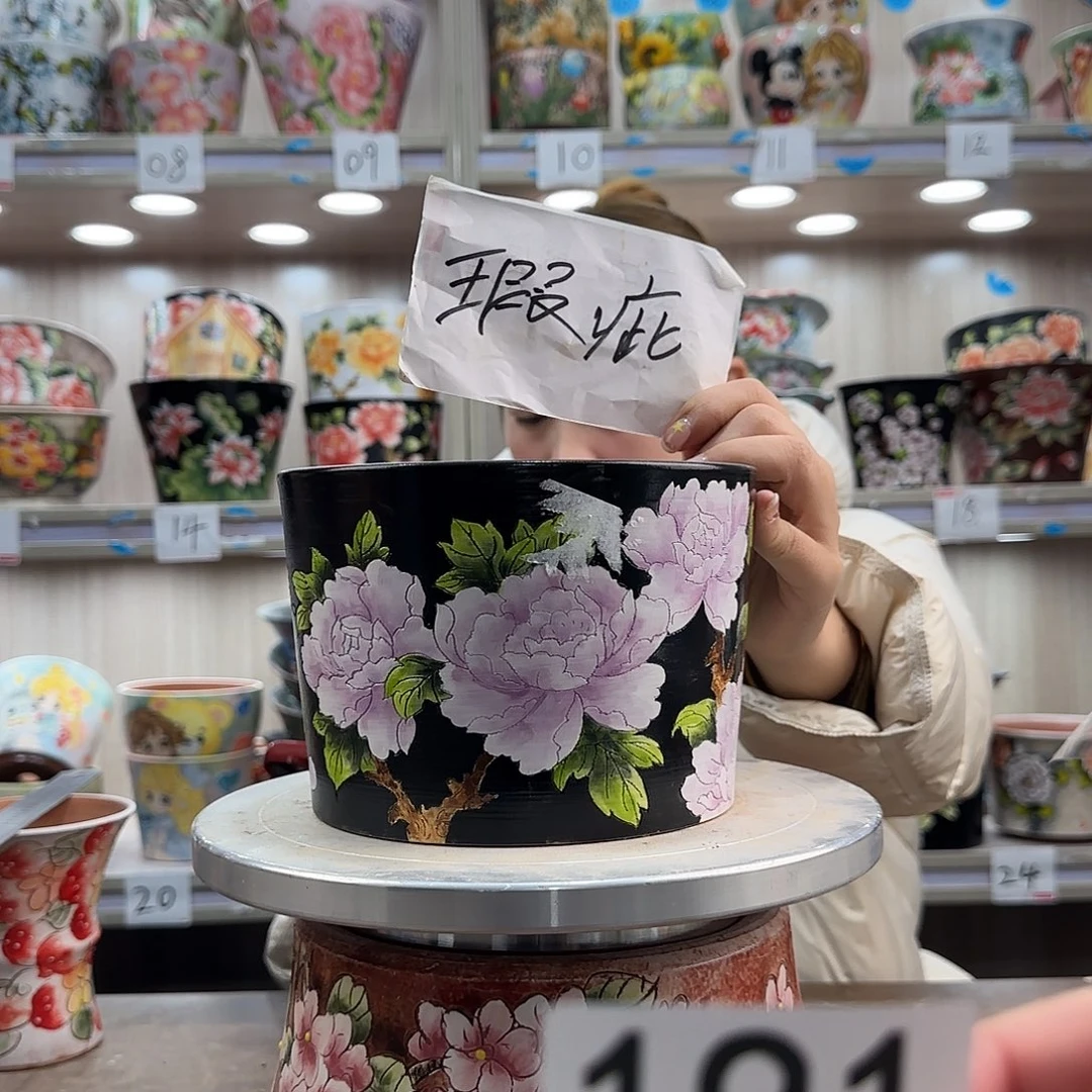 紫砂花盆瑕疵瑕疵191