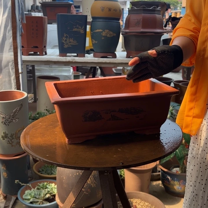 宜兴紫砂32红马槽