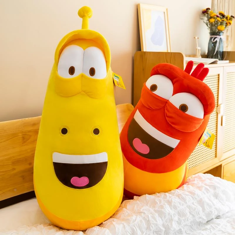 爆笑虫子公仔鼻涕臭屁虫搞怪红色毛毛虫黄毛绒玩具男女生