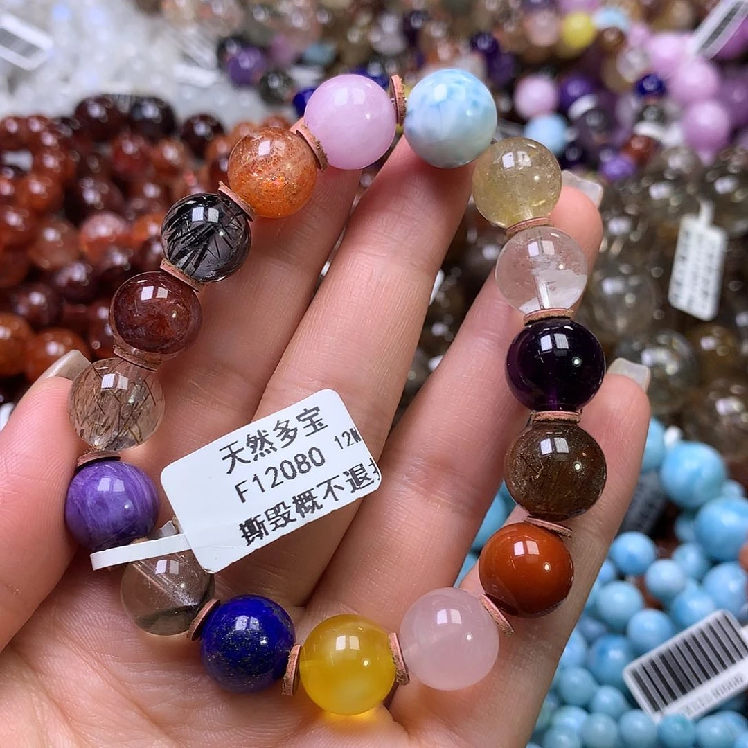 水晶手链未镶嵌，