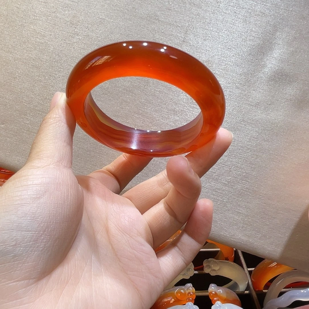 玛瑙/玉髓未镶嵌手镯