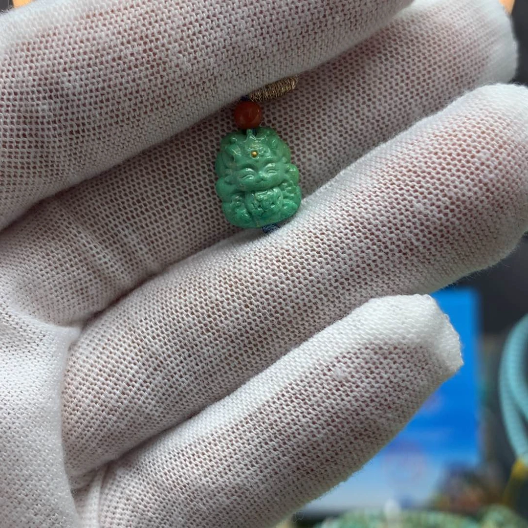 绿松石挂件未镶嵌