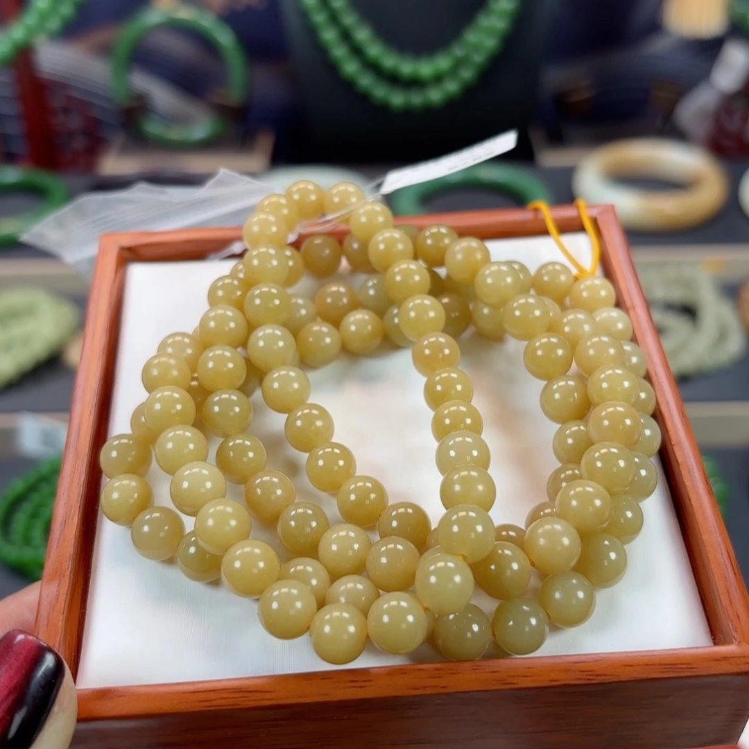 和田玉手链未镶嵌