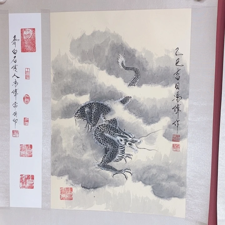 国画冯老师手绘作品