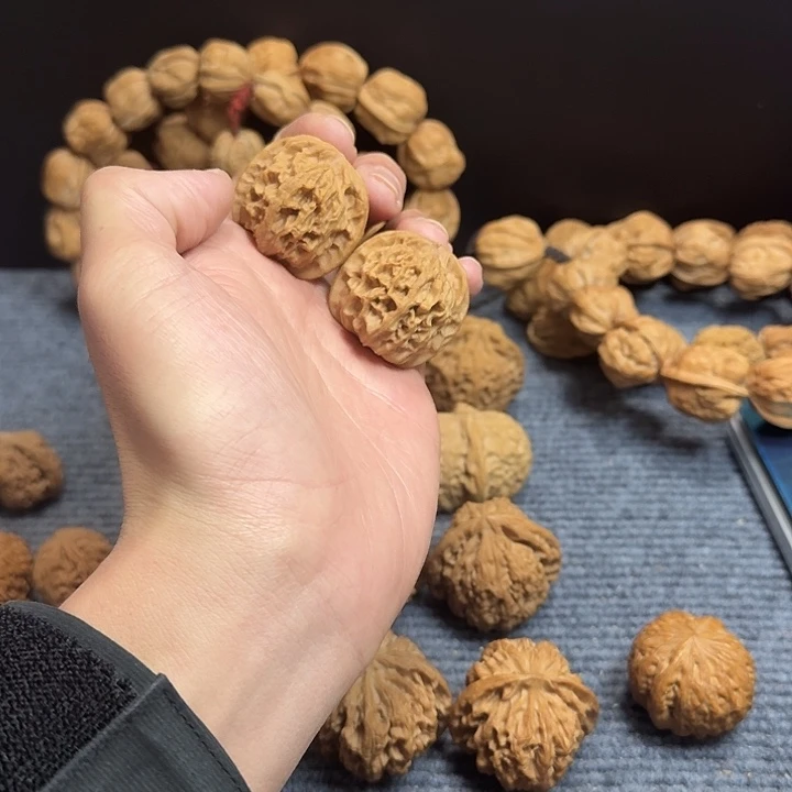 文玩核桃把件天地36尺全品