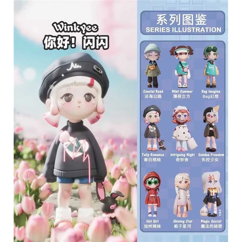 【潼话】拆盒-winkyee你好 闪闪盲盒-直播现拆！！拆开不退！！
