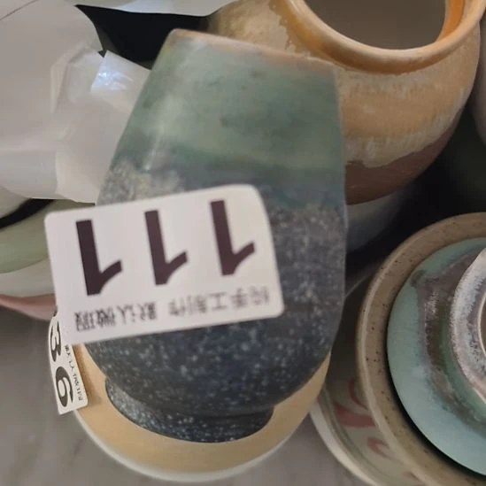 景德镇手工高温陶瓷：内口4高8