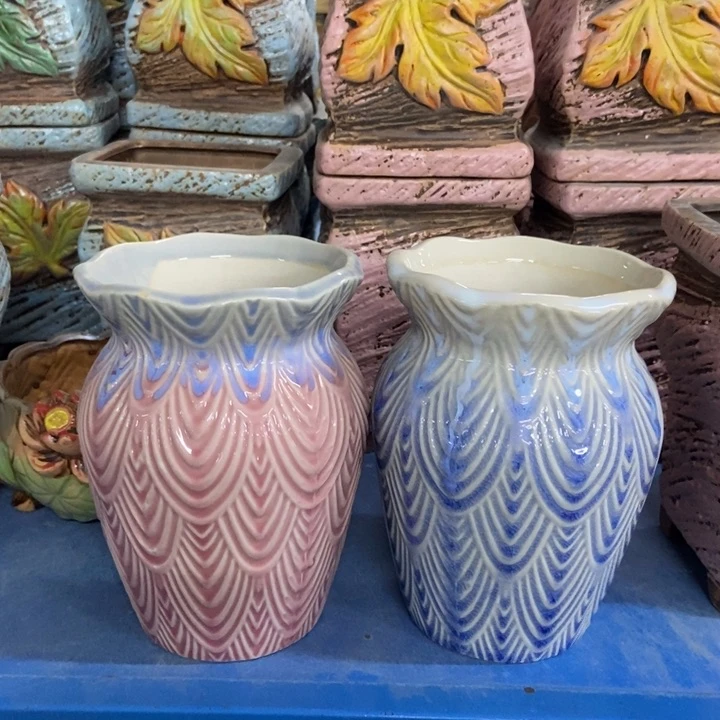 陶瓷花盆单场满9.9发10*14.5