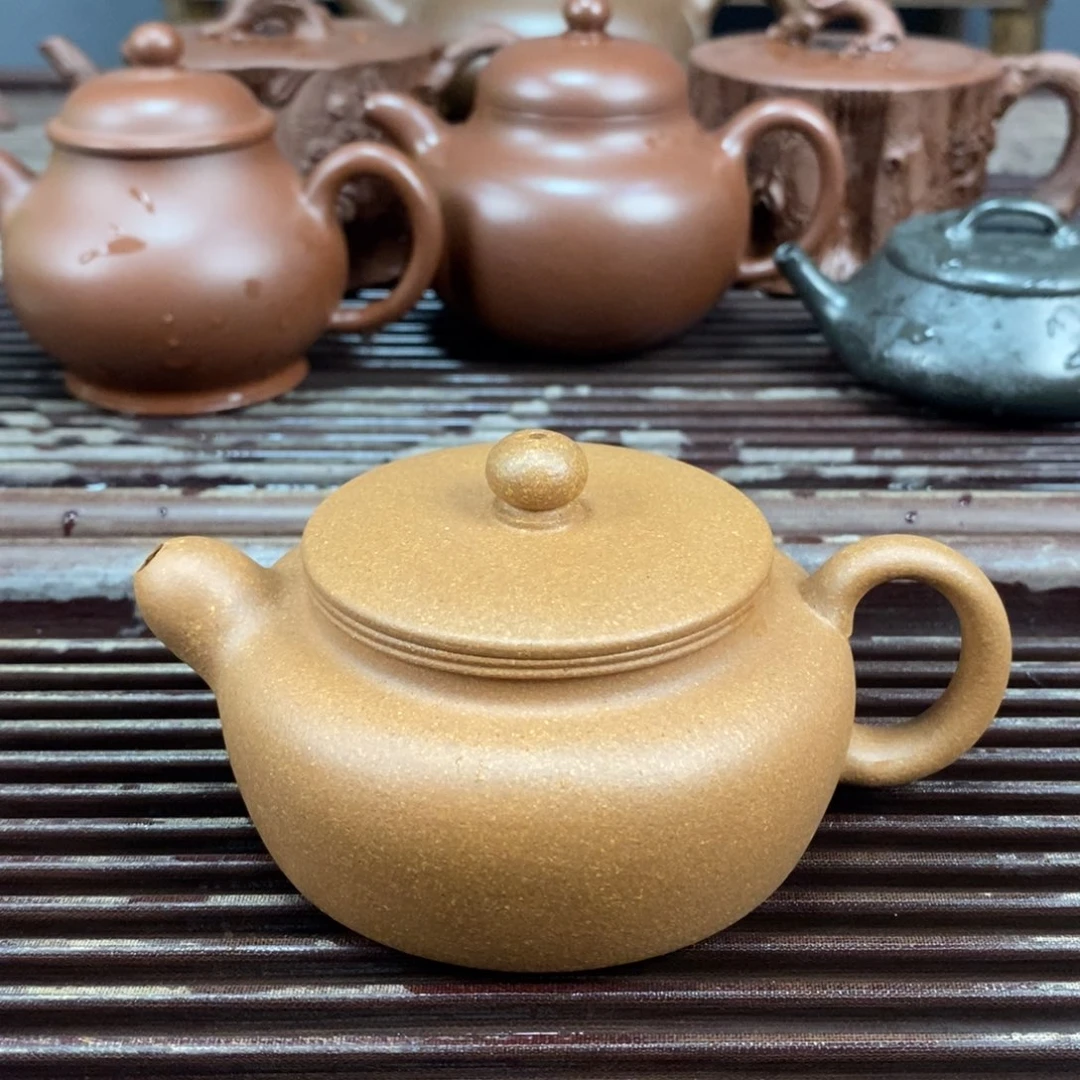 紫砂茶壶宜兴原矿紫砂壶德钟180c