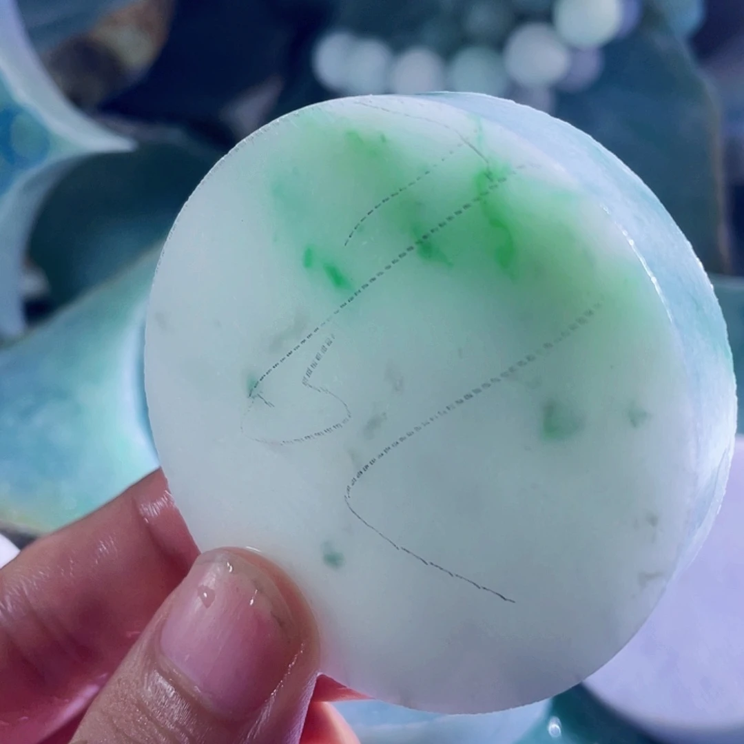 翡翠散珠天然翡翠A货