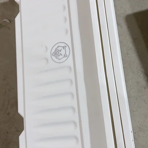 树脂微瑕拼接菜盆3个白色➕托