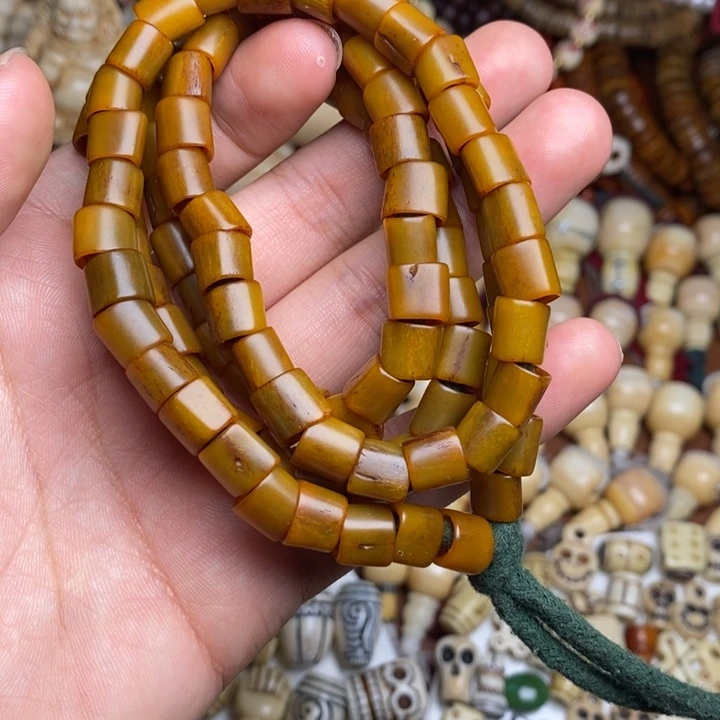 牛骨手串/手链藏传旦珍