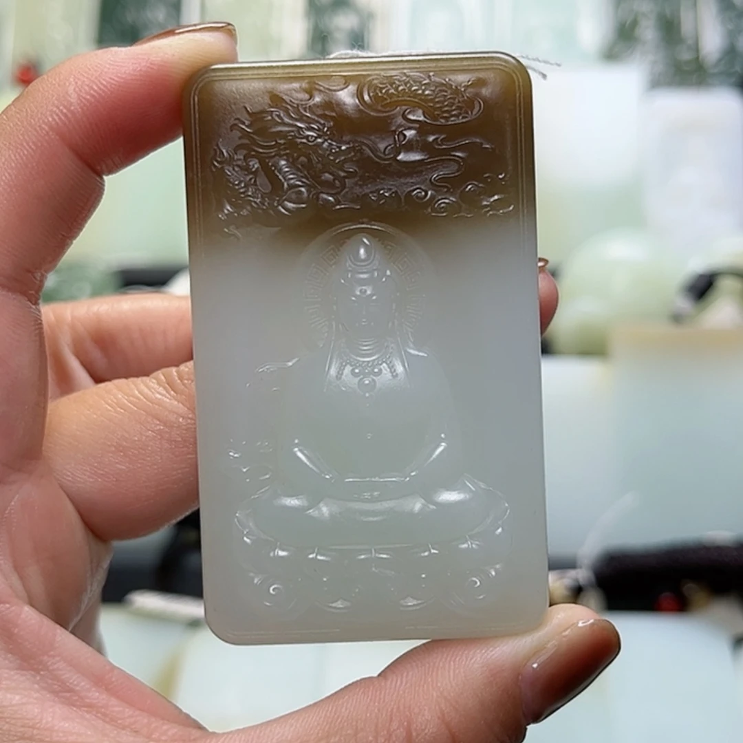 【闪购商品】颈饰未镶嵌和田玉华**物