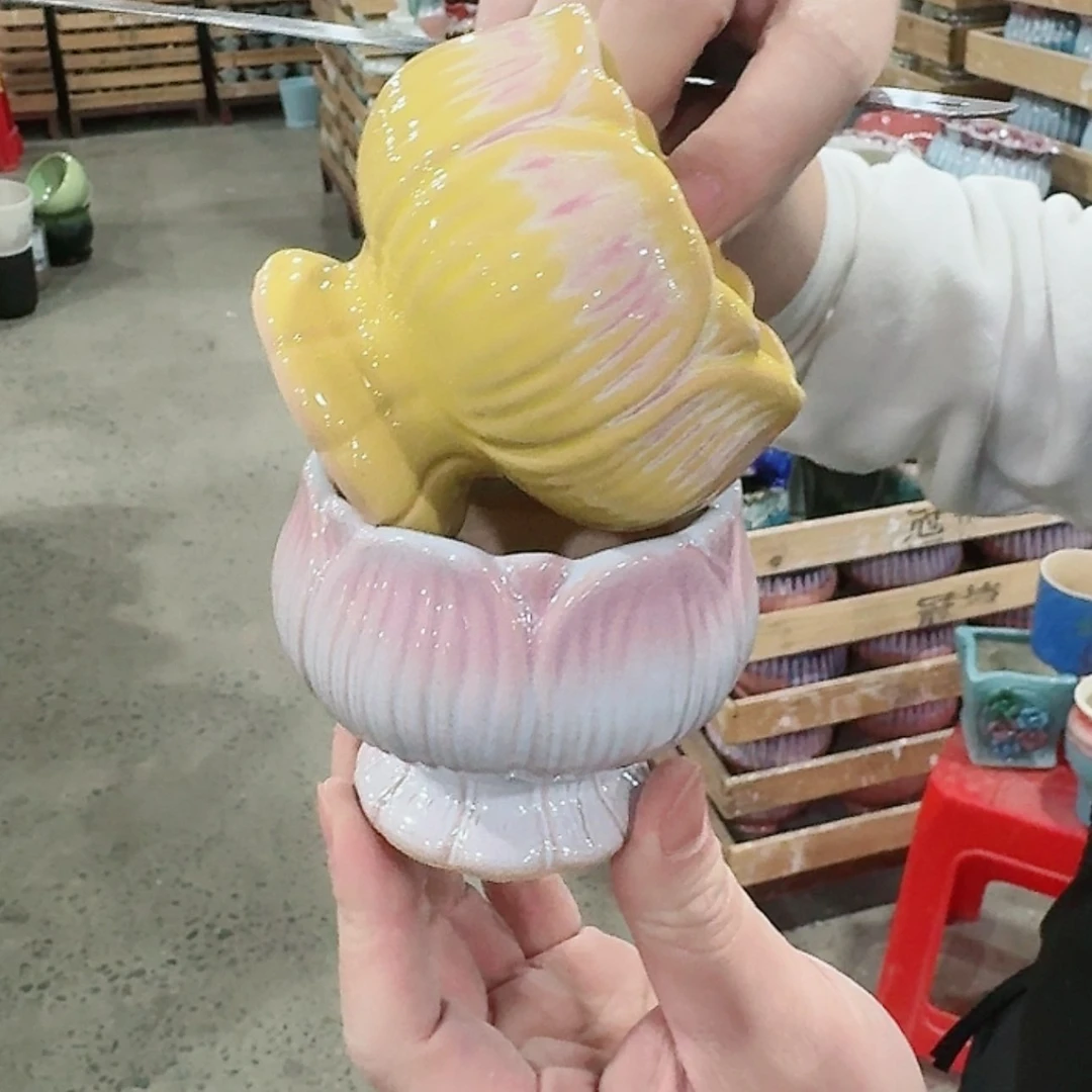 【闪购商品】陶瓷福利品，花盆凑单满10元发货！