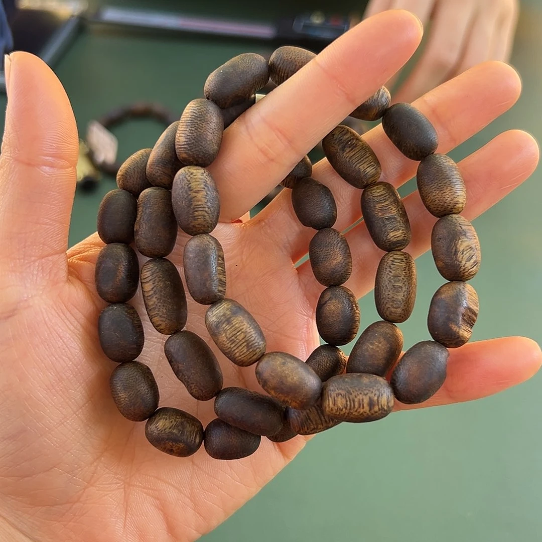 沉香手串陆河留疤沉水浮7克0.9多样性发一条