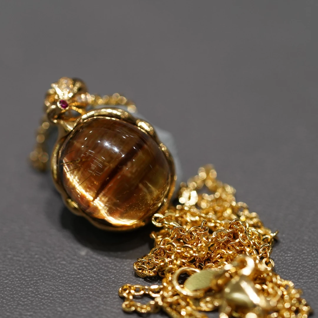 （竞拍链接）SJ114水晶吊坠114