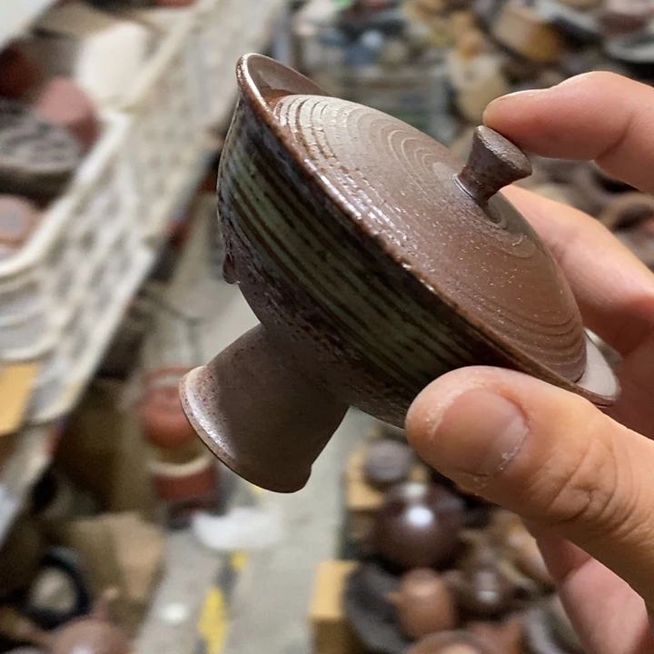 瓷片荷花的小尾巴都要带回来