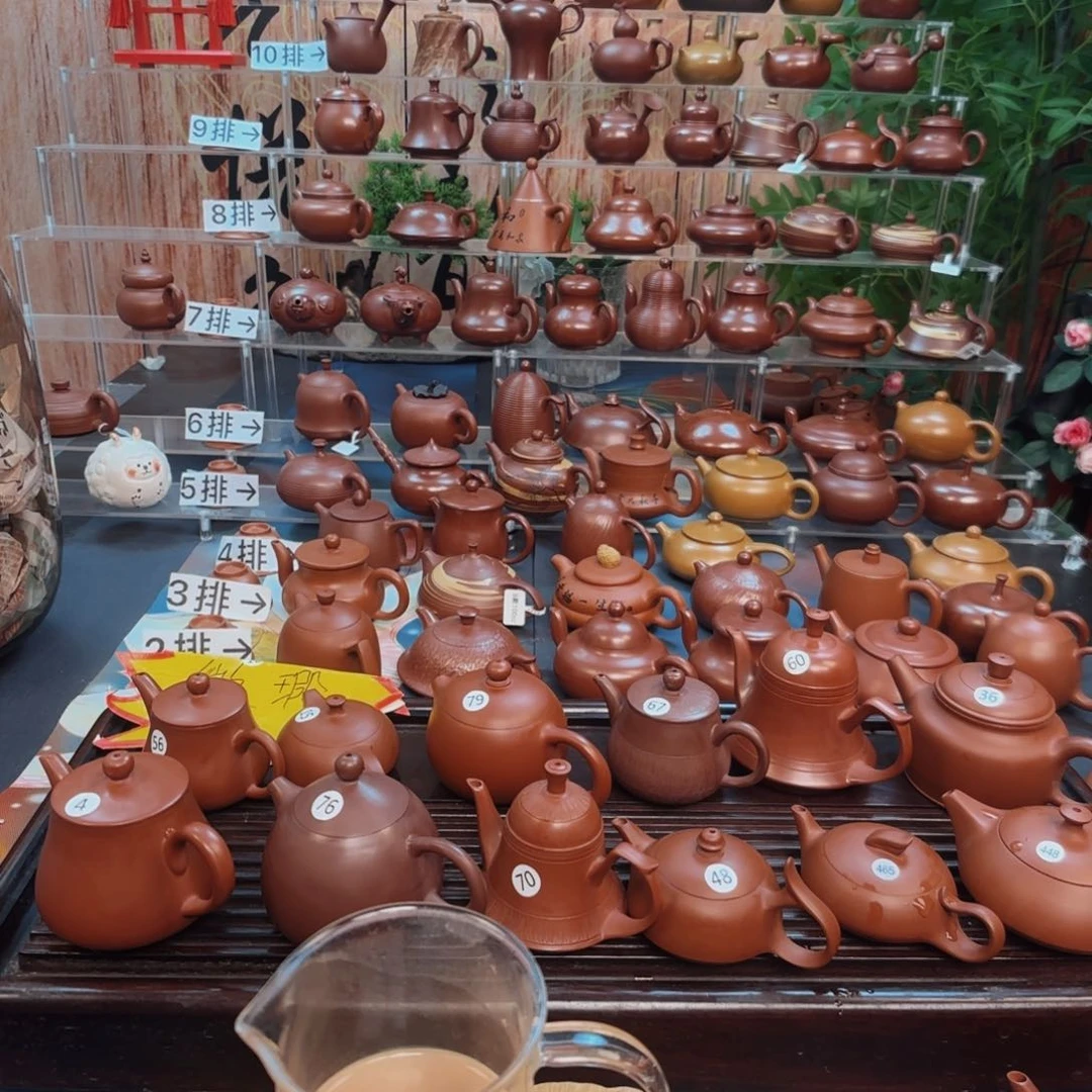 朱泥茶壶四*朱泥茶壶朱泥茶壶