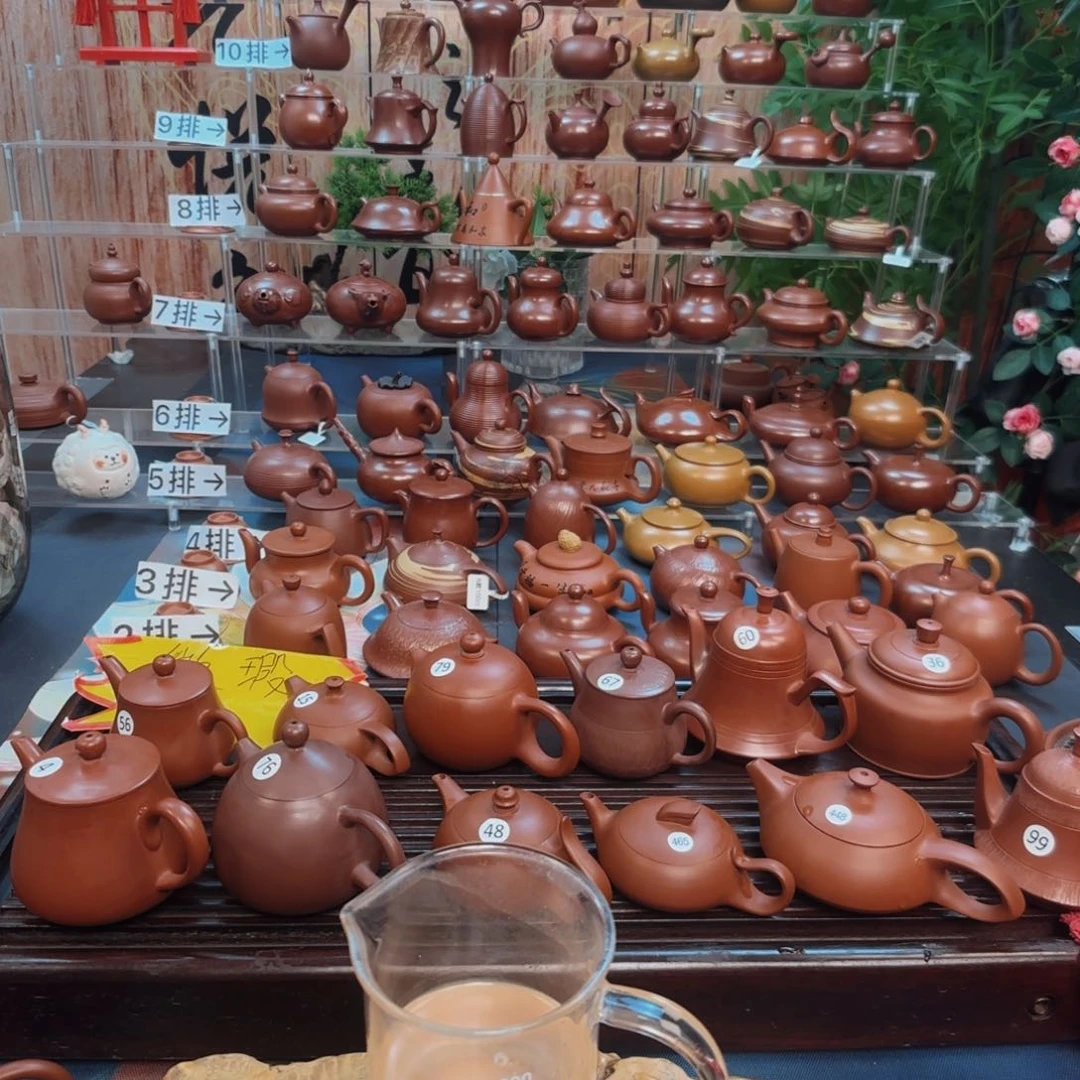 朱泥茶壶品**鱼朱泥茶壶