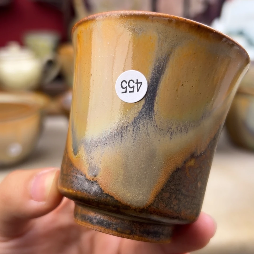 杯纯手工柴烧主人杯