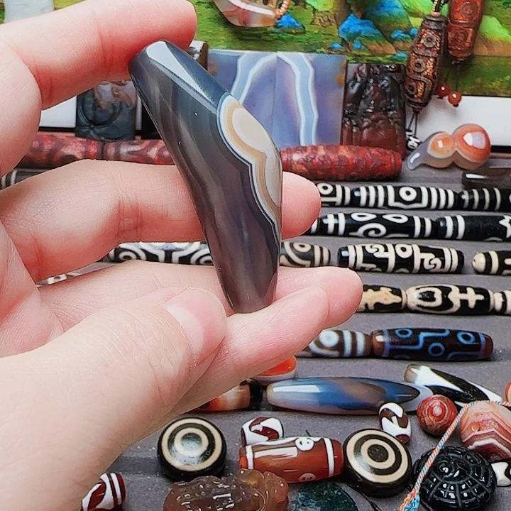 玛瑙/玉髓合金珠宝半成品