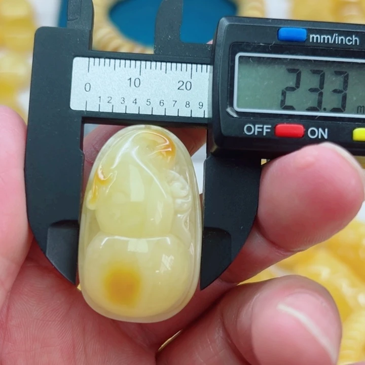 未镶嵌琥珀（矿物珀）裸石