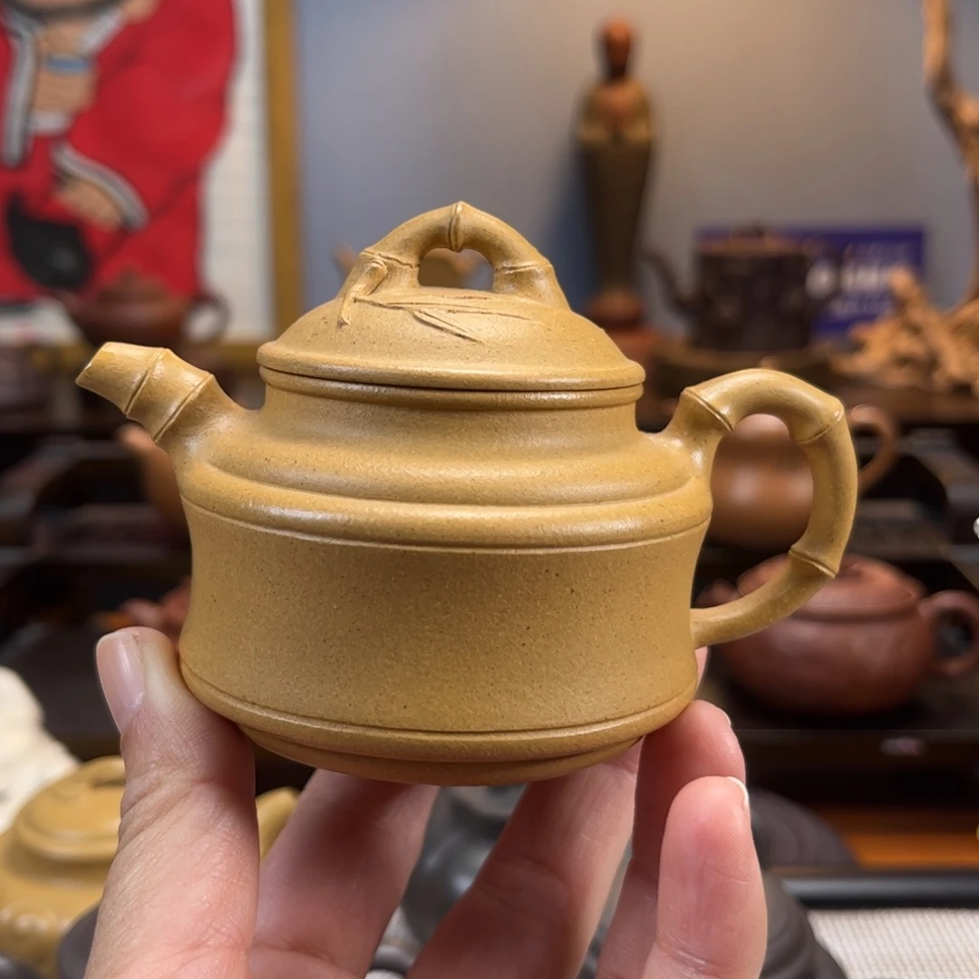 紫砂茶具半手工制作
