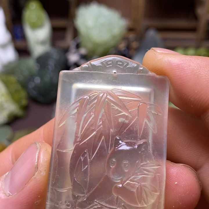 岫玉未镶嵌岫玉颈饰