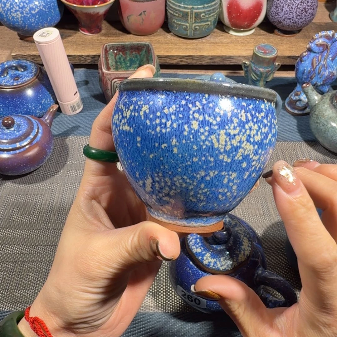 a***柒茗欣钧窑高温钧瓷