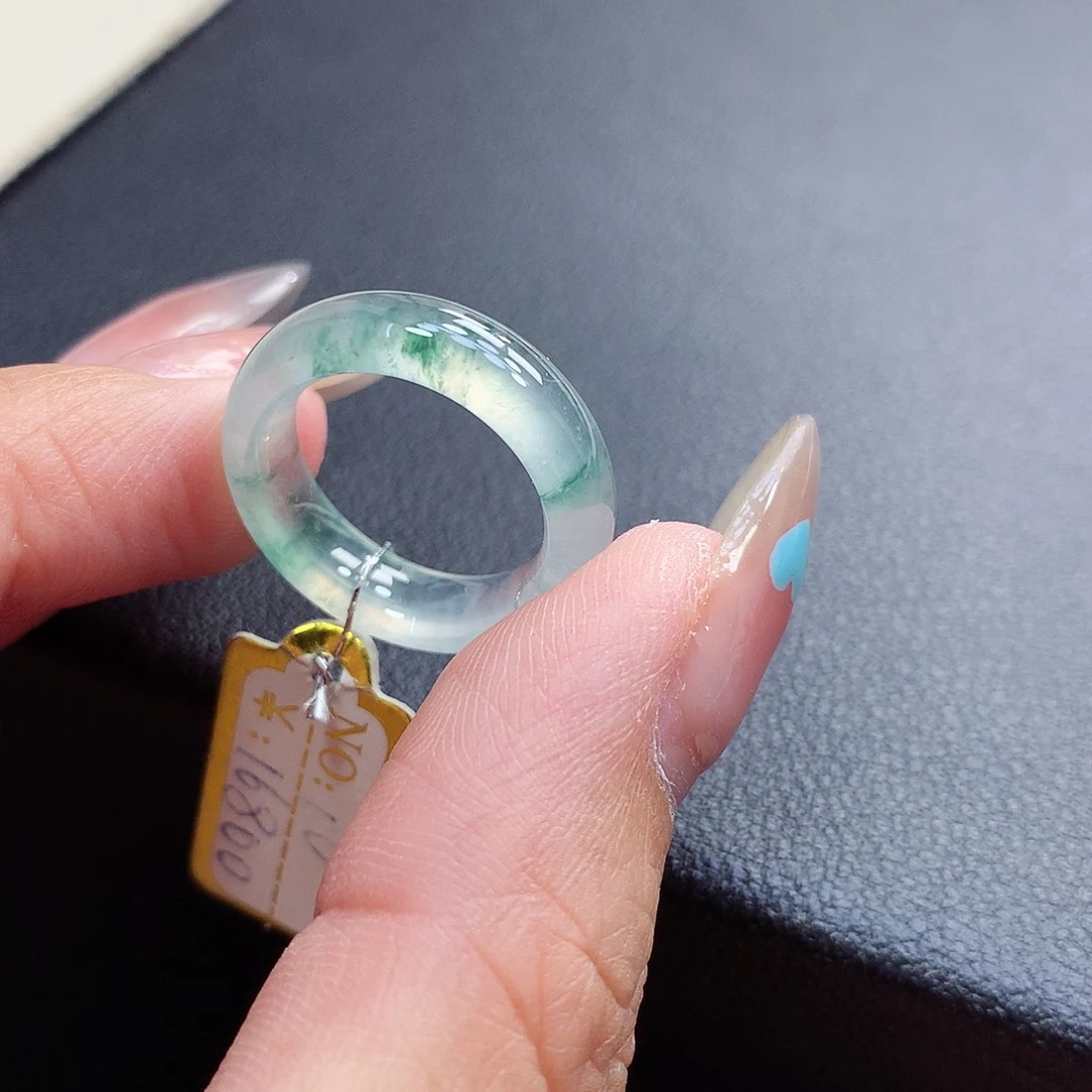 翡翠戒指未镶嵌10号
