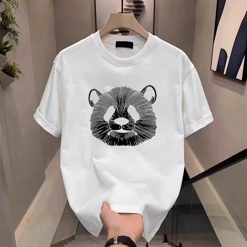 美式复古潮牌休闲百搭短袖t恤男夏季新款重磅纯棉宽松慵懒风上衣