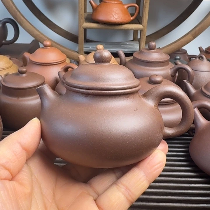 紫砂茶壶150cc容天嫩底槽清