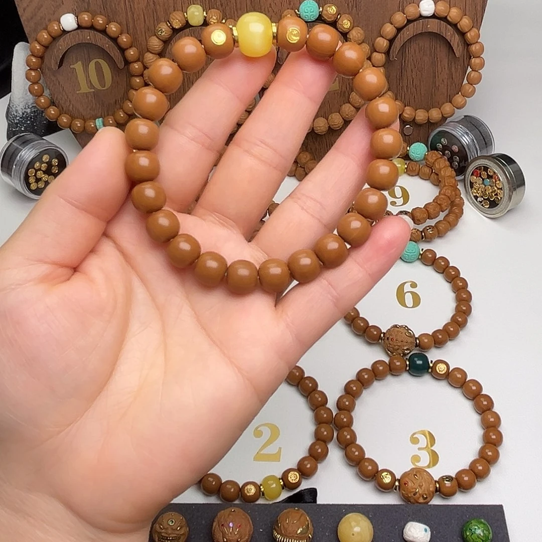 猴头核桃吊坠猴头手串全品➕原矿配饰+24标