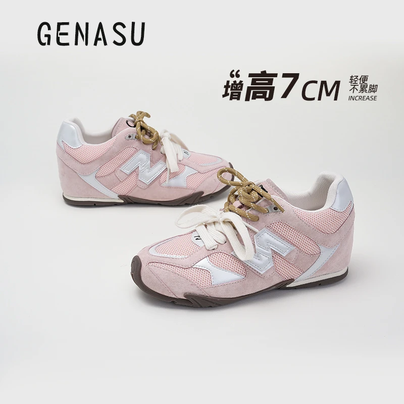 2025年春季新款复古阿甘鞋女鞋休闲运动鞋百搭运动德训鞋女