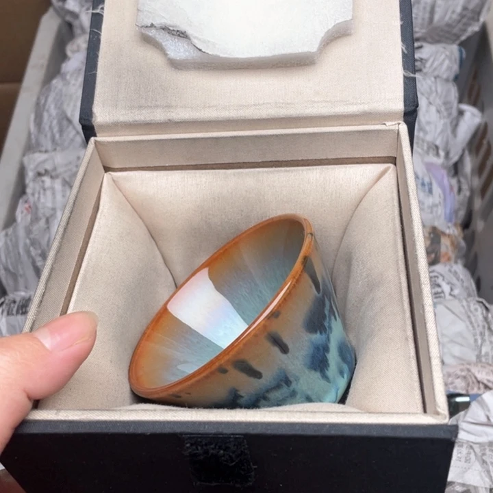 茶盏建窑建盏主人杯