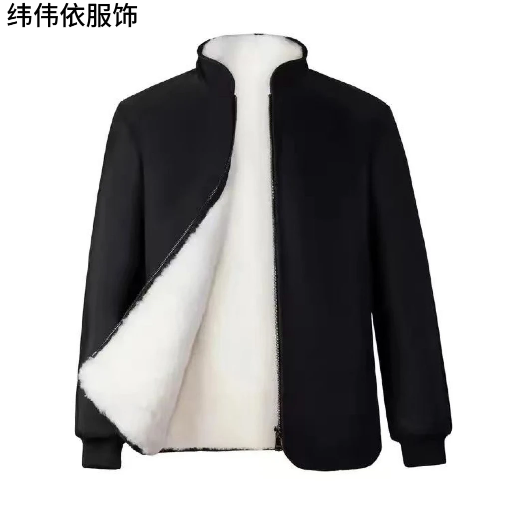 冬季新款皮毛一体羊皮袄防风抗寒保暖上衣男女同款夹克