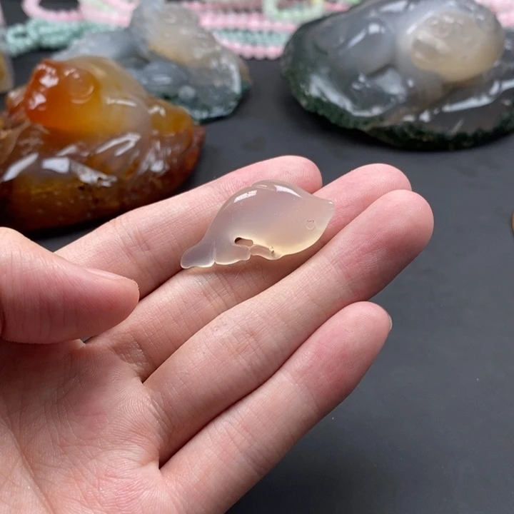 玛瑙/玉髓未镶嵌颈饰玛瑙