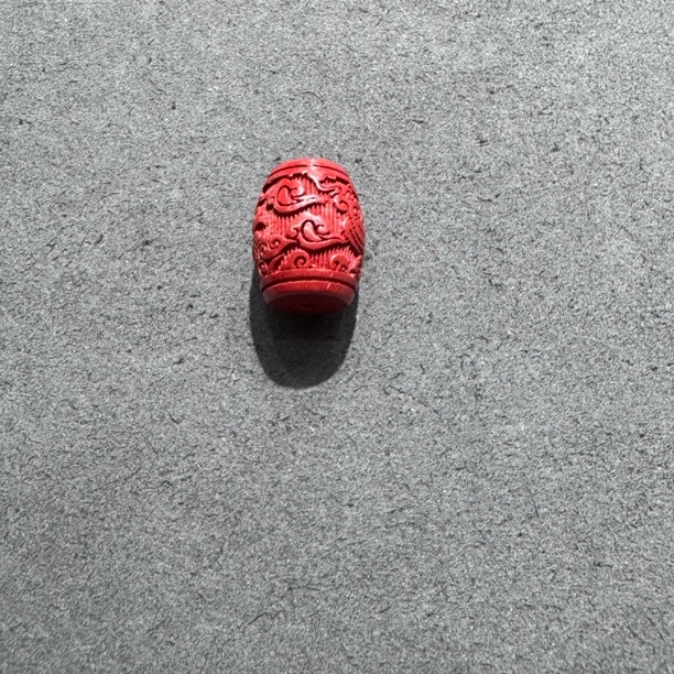 含辰砂工艺品B354-帝王砂桶珠吊坠一个多样性发一12*16mm