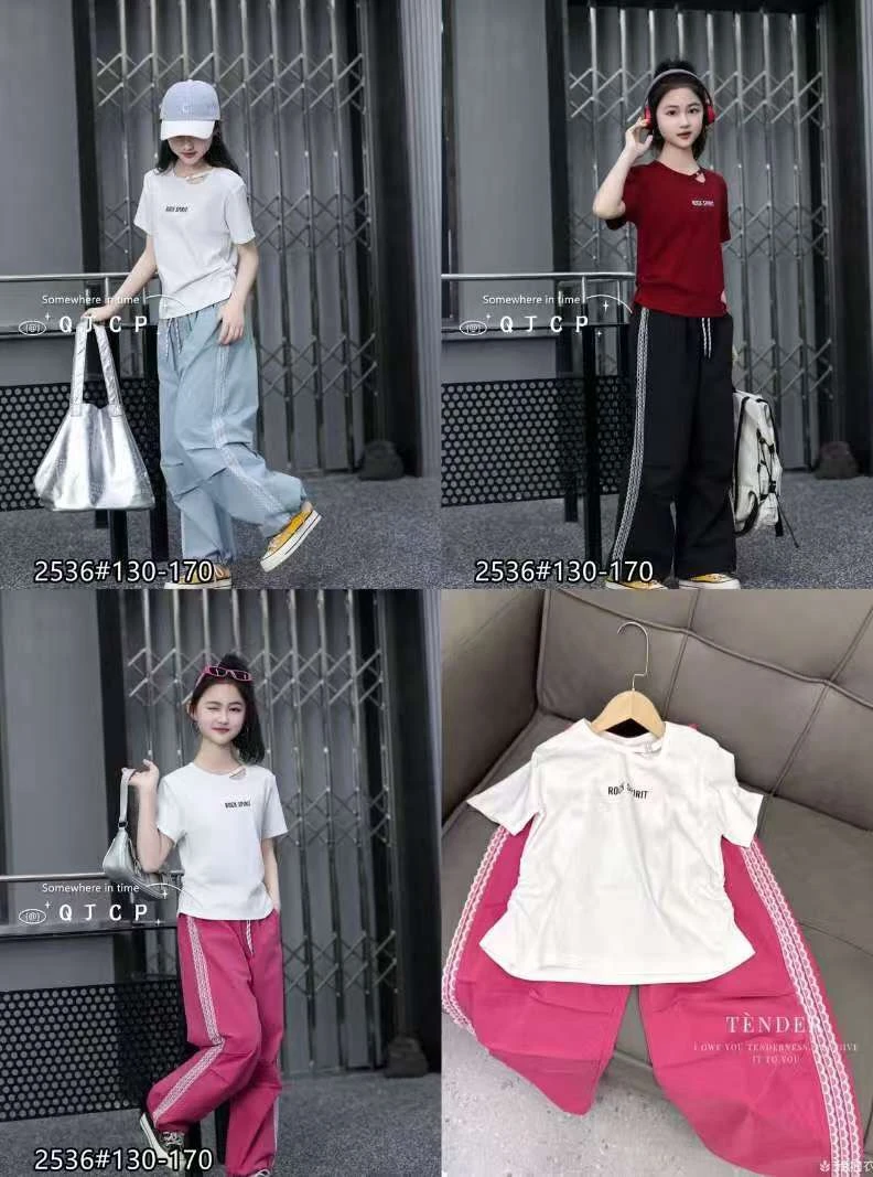 K098新款夏季R字母套装2536