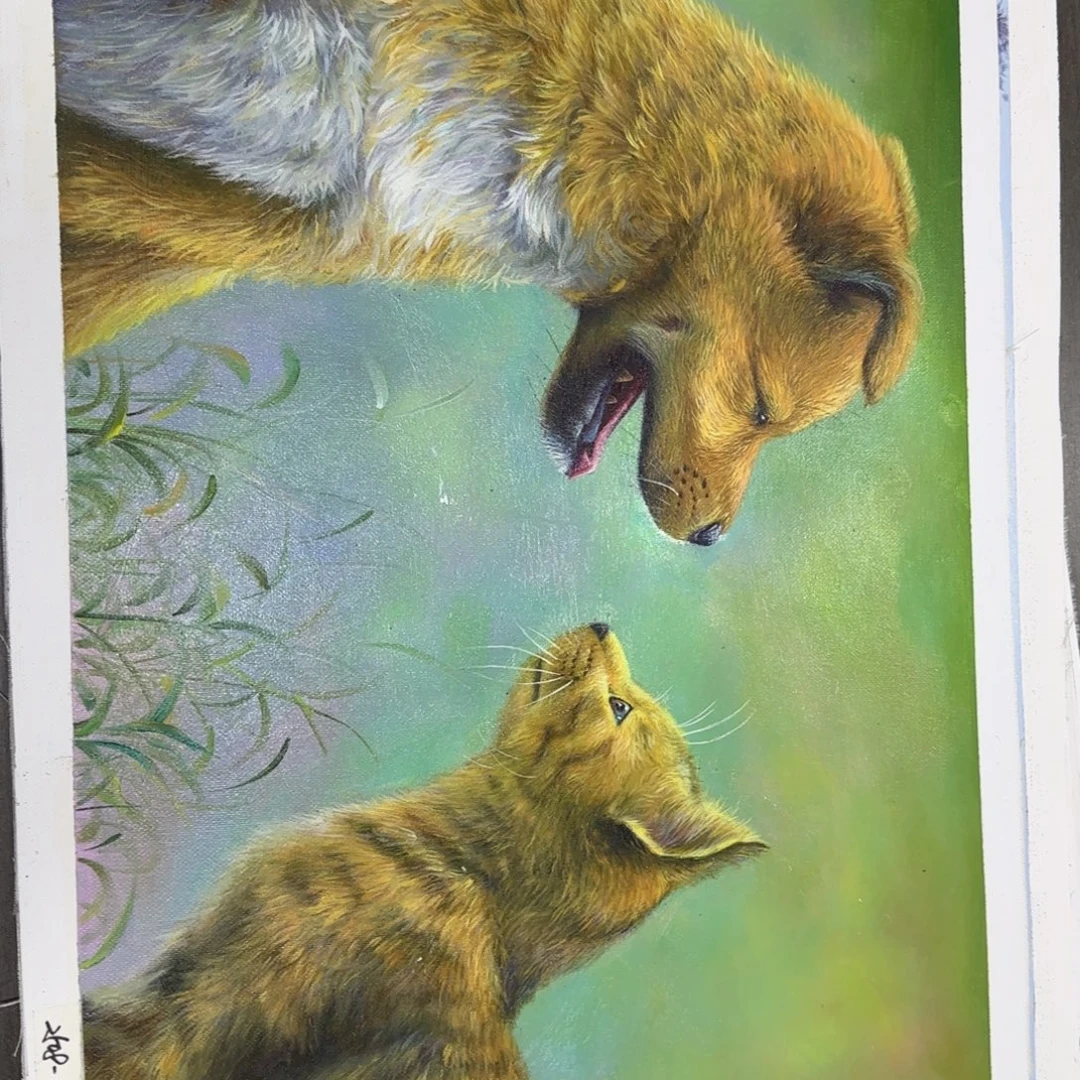 油画你在我心里是个什么