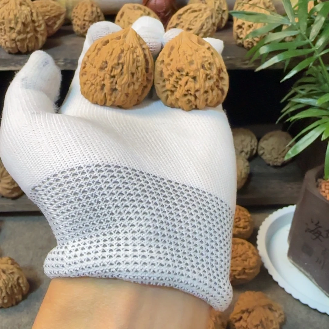 把件文玩核桃南将石天残35尺