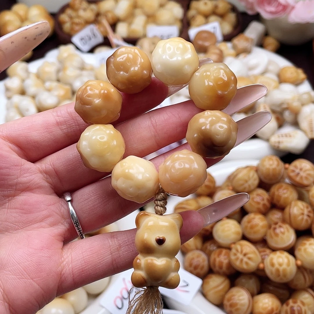 吊坠白玉菩提一串成品C