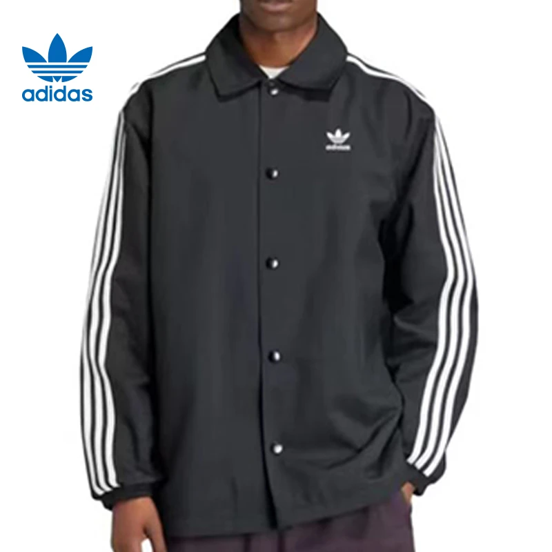 adidas/阿迪达斯 三叶草男子运动休闲梭织夹克外 IZ1831