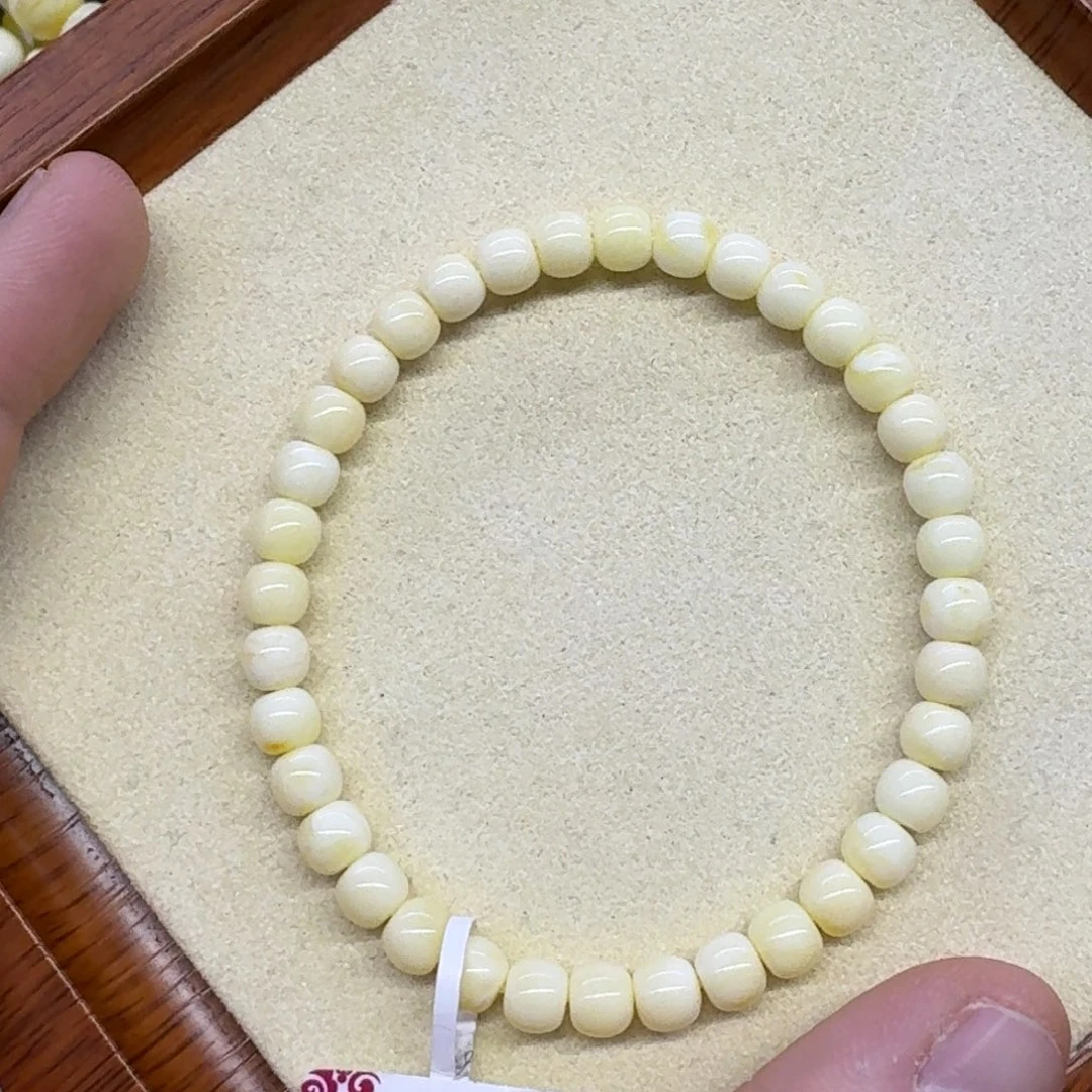琥珀未镶嵌手链精工老型手串