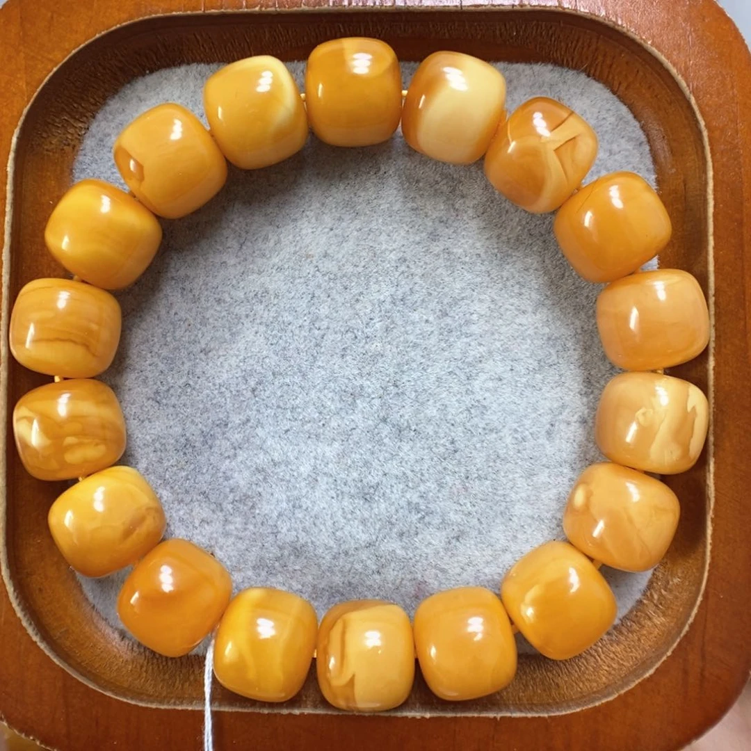 蜜蜡手串未镶嵌蜜蜡手串