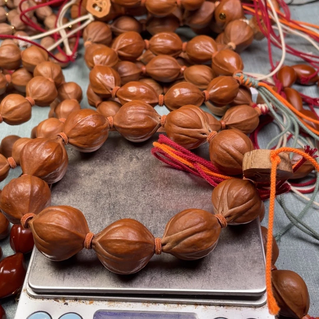 橄榄核手串/手链?**?2327四花