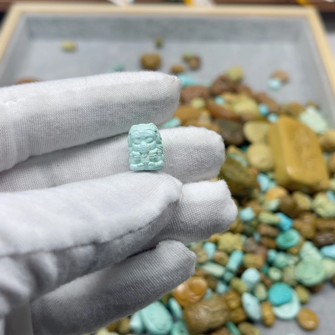 绿松石挂件未镶嵌