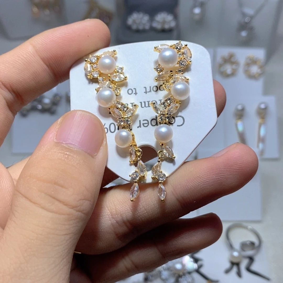 耳饰淡水珍珠未镶嵌