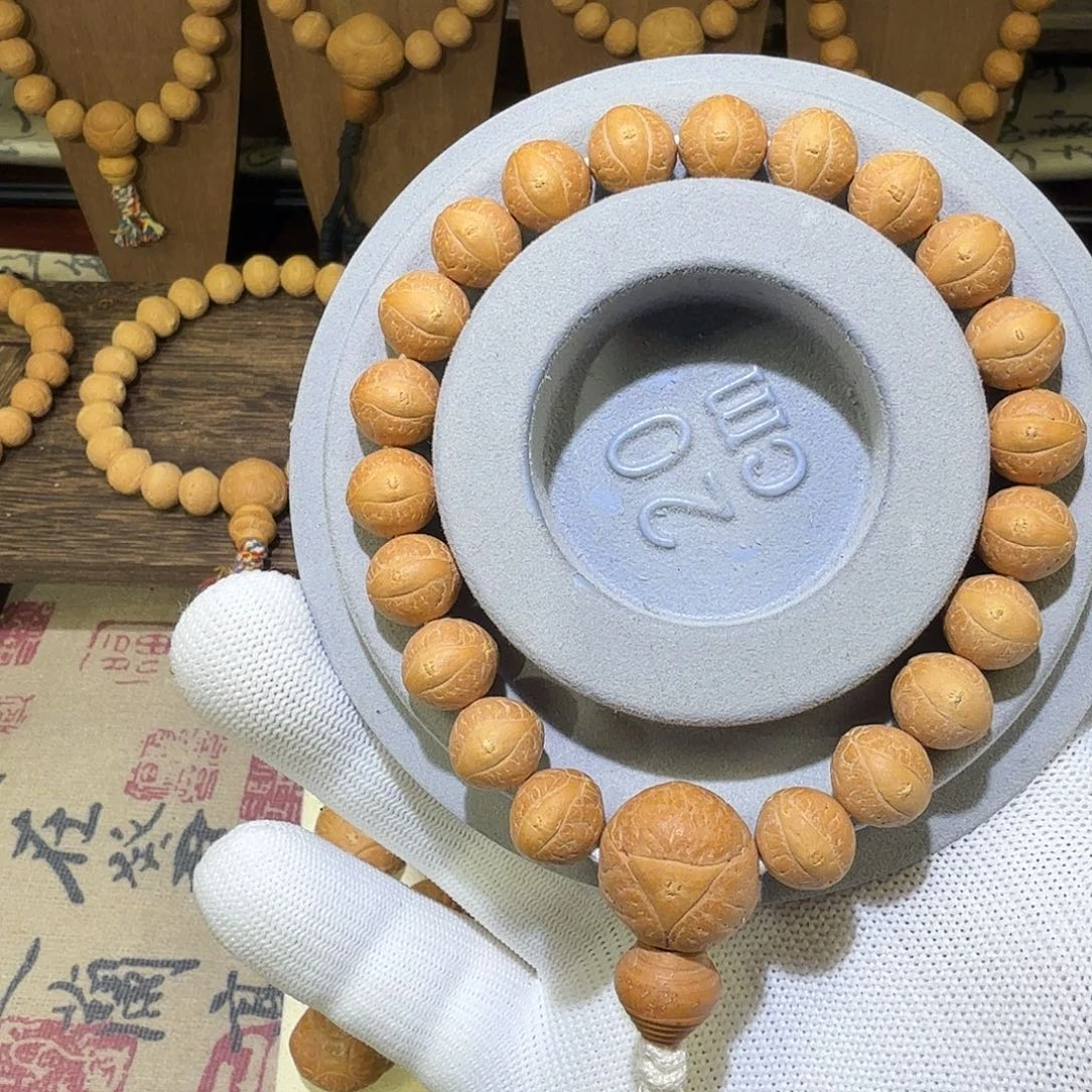 凤眼菩提手串飞碟11.5mm高油高密