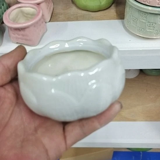 微瑕陶瓷盆12包邮